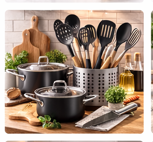 Kit Utensílios de Cozinha